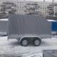 Продам двух осный прицеп с тентом